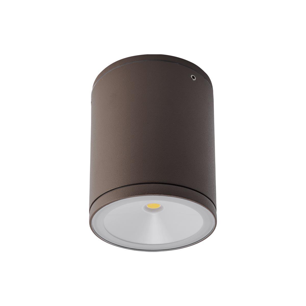 6W LED paviršinis lauko šviestuvas ETA, tamsiai rudas, 3000K, IP54, 9063