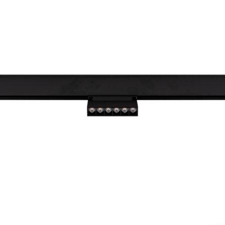 6W LED šviestuvas NORMAN į magnetinę sistemą MAGNETIC, juodas, 4000K