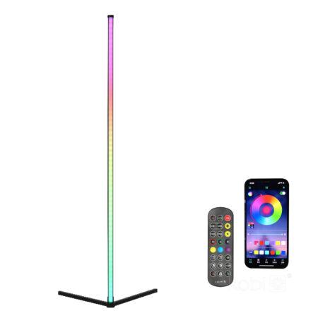 6W LED toršeras PLAY SL, juodas, RGB