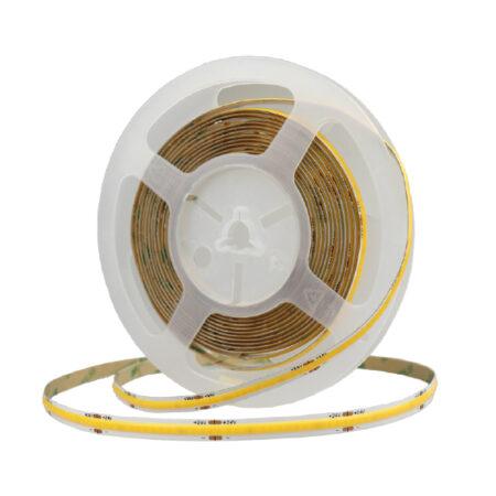 6W/m LED COB juosta, 48V, 6000K, 25m ritė