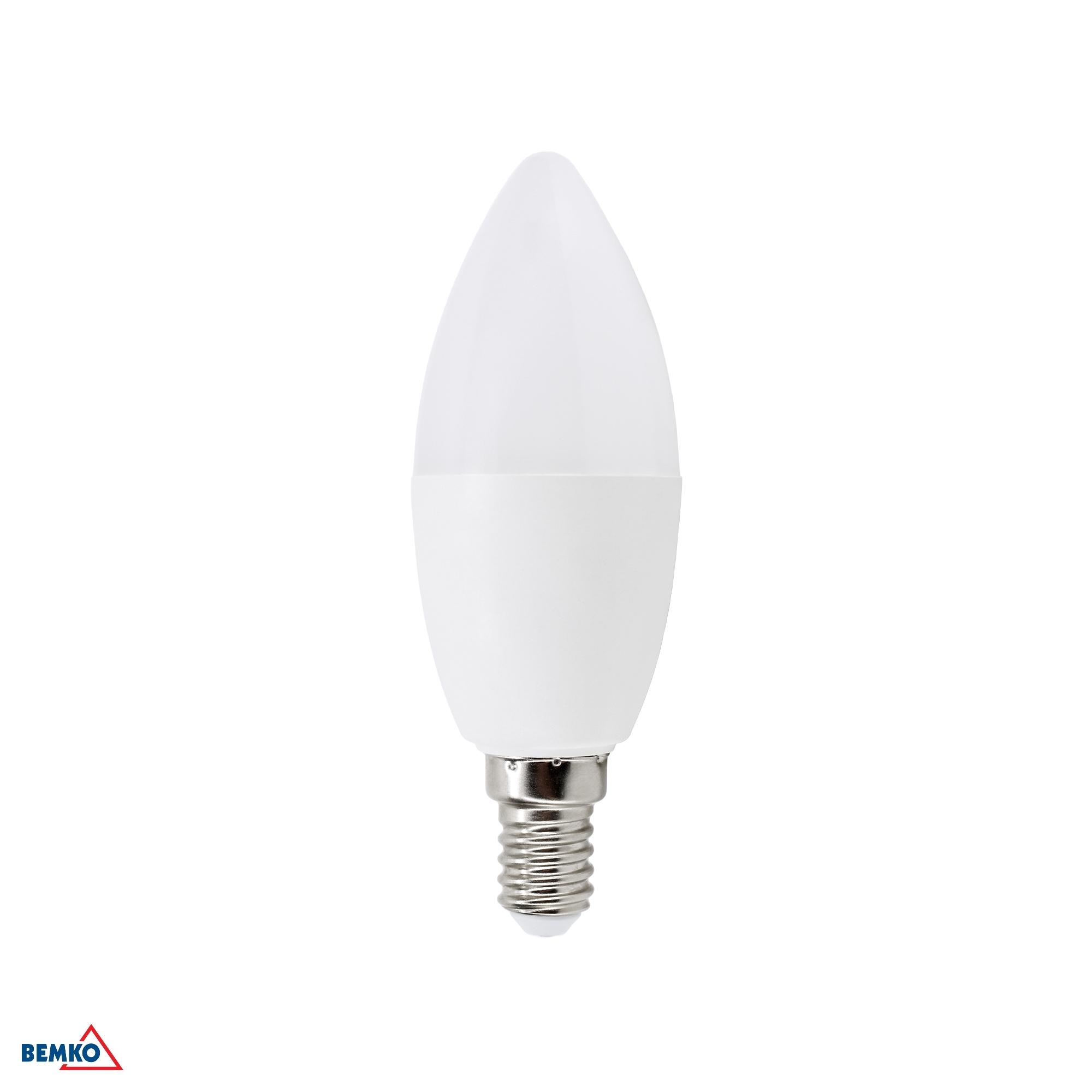 7,5W LED lemputė, E14, 4000K, 180°
