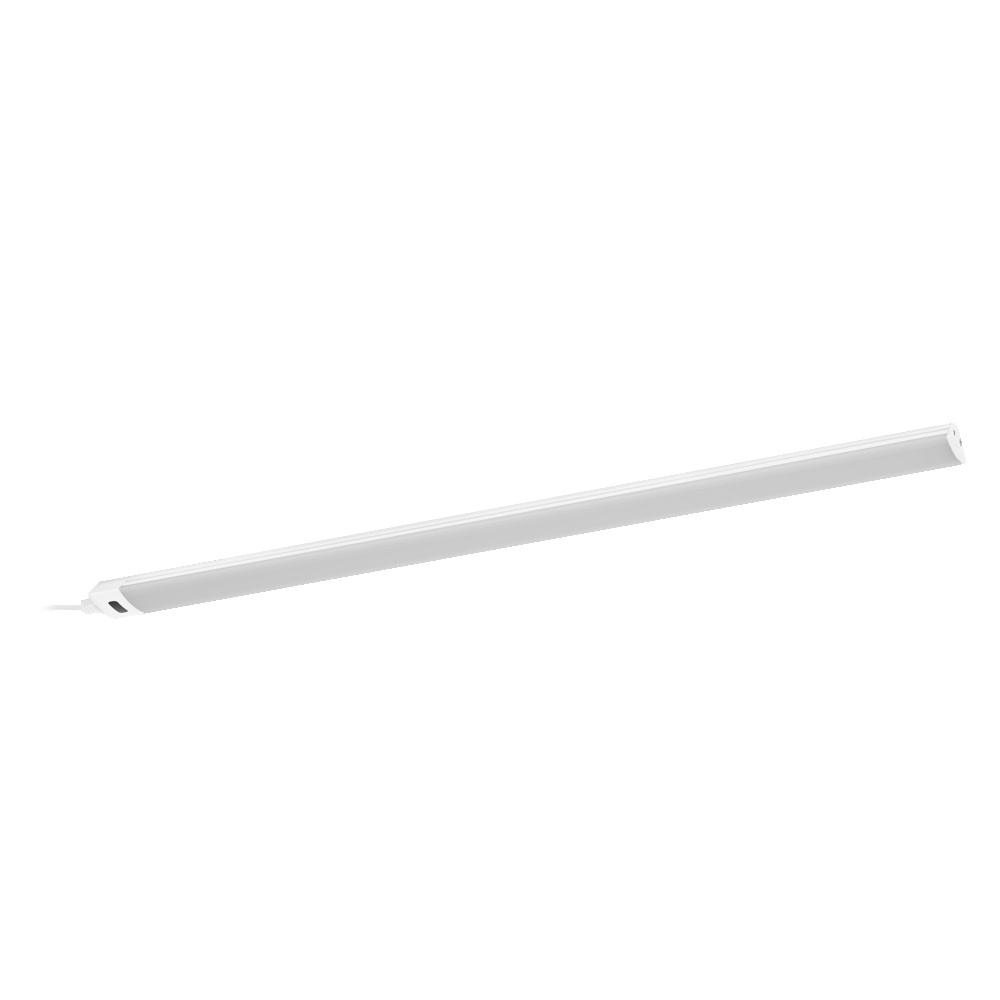 7,5W LED paviršinis linijinis šviestuvas LINEAR, baltas, 3000/4000/6500K, dimeriuojamas, su judesio davikliu