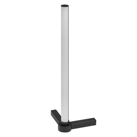 7,5W LED toršeras SMART WIFI, juodas, su nuotolinio valdymo pulteliu, dimeriuojamas