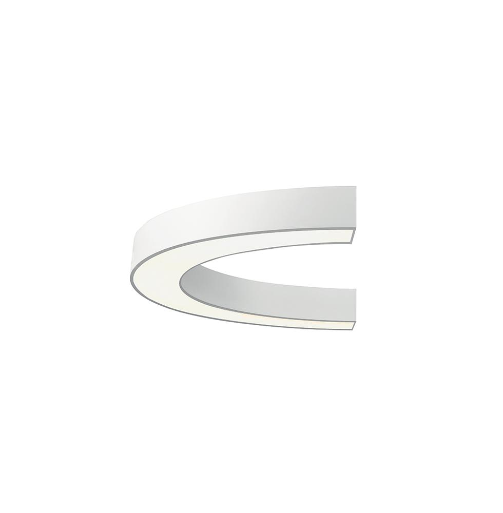 73W LED lubinis šviestuvas SEMI, baltas, 3000K, DALI, 1800mm, 3918-0118-3-W-D3