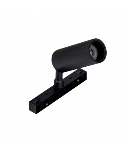 7W LED akcentinis šviestuvas į magnetinę sistemą ZAMBELIS MAGNETIC, juodas, 4000K, 20406