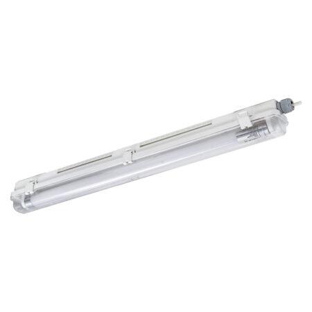 7W LED linijinis šviestuvas SUBMARINE T8, G13, baltas, 675mm, 4000K, IP65
