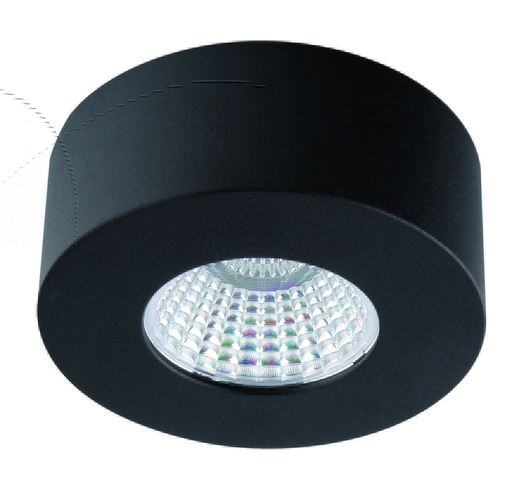 7W LED lubinis šviestuvas FANI, juodas, 3000K, 4183401
