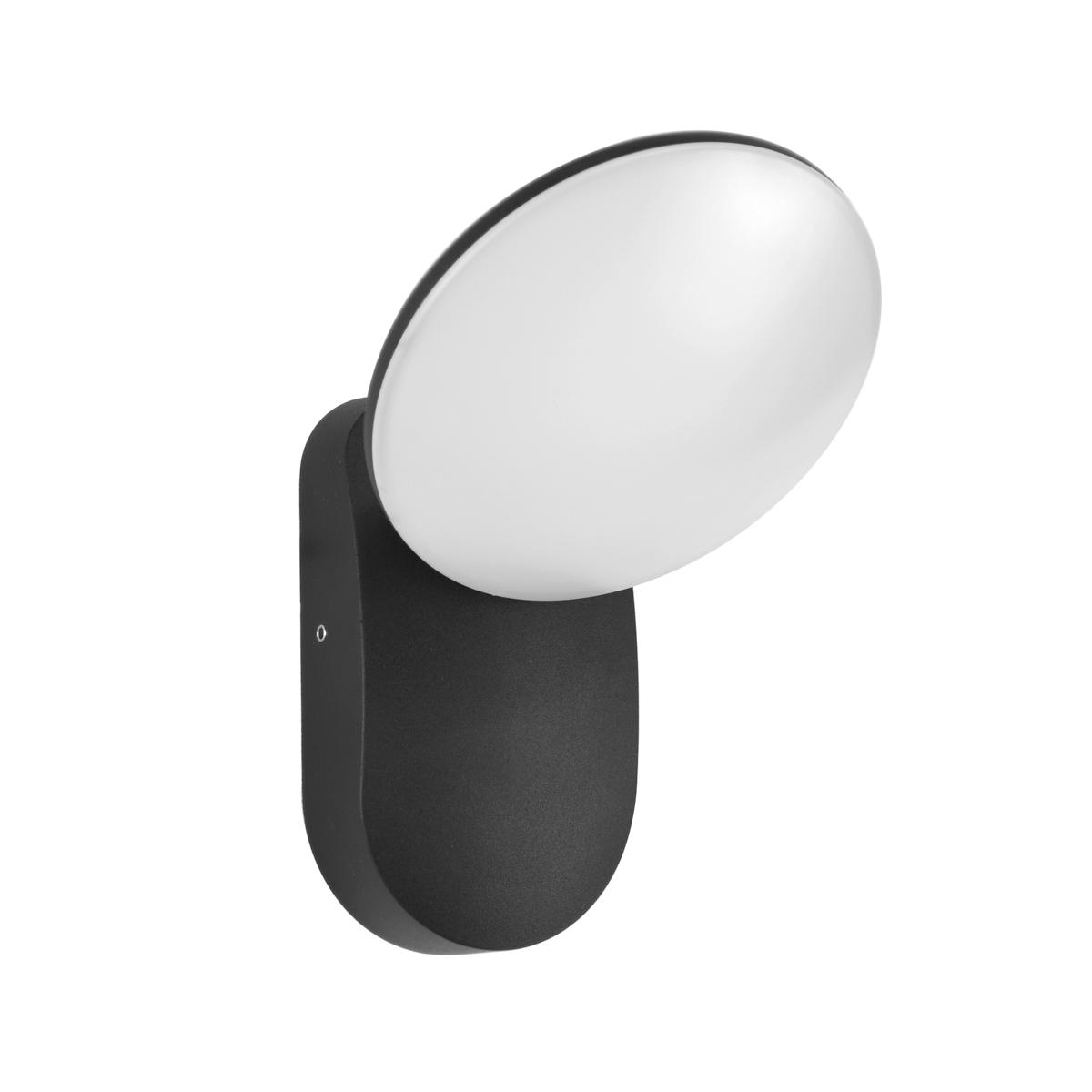 7W LED sieninis fasado šviestuvas MONTI 3K, juodas, 3000K - Image 3