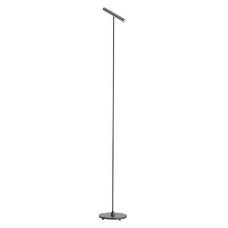 8,3W LED pastatomas šviestuvas PRAXI, juodos/nikelio sp., 2700K, dimeriuojamas, 01-4277