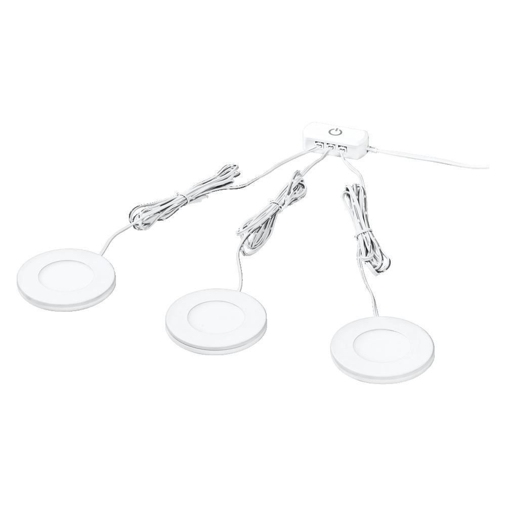 8,5W LED paviršinis šviestuvas SPOT MAGNET, baltas, 3000K, dimeriuojamas
