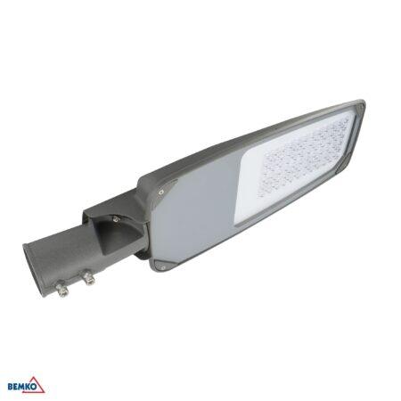 80W LED gatvės šviestuvas JAGER, pilkas, 4000K, IP66