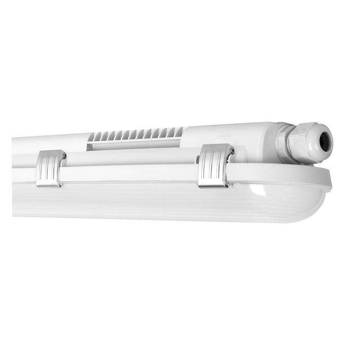 81W LED linijinis šviestuvas DAMP PROOF GEN 3 EMERGENCY, pilkas, 4000K, 110°, 1500mm, IP65