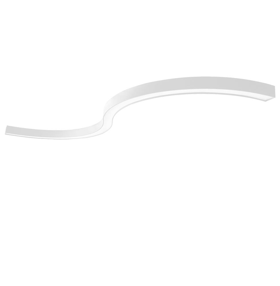 88W LED paviršinis šviestuvas SEMI S, baltas, 3000K, 3000mm, DALI, 3921-0130-3-W-D3