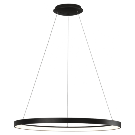 89W LED pakabinamas šviestuvas GRACE, juodas, 2700/3000/4000K, dimeriuojamas, C3848472NDP