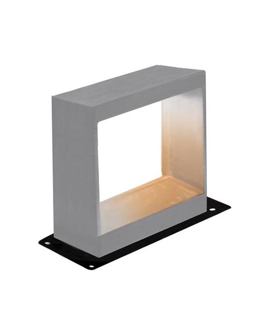 8W LED pastatomas lauko šviestuvas, betono sp., 3000K, E190 - Image 2
