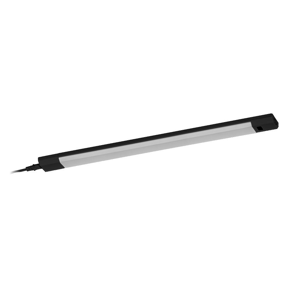 8W LED paviršinis linijinis šviestuvas LINEAR, juodas, 3000/4000/6500K, dimeriuojamas, su judesio davikliu