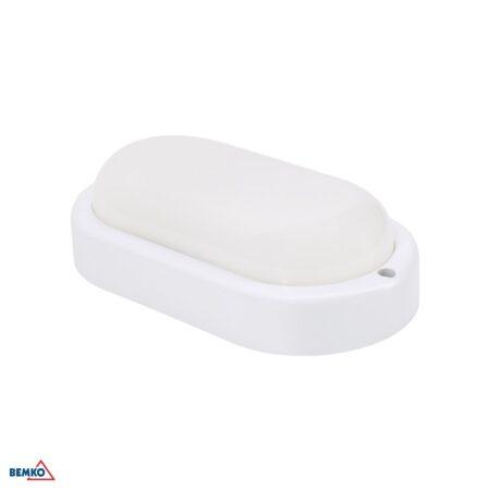 8W LED plafonas KANLO, baltas, 4000K, IP54, 120°