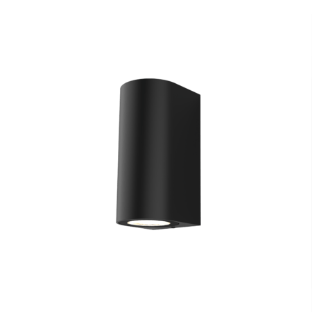 8W LED sieninis fasado šviestuvas NEXO, juodas, 2700/3000K, IP65, A2095170N