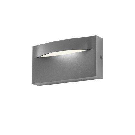 8W LED sieninis lauko šviestuvas POLIFEMO, tamsiai pilkas, 3000K, IP65, 90426