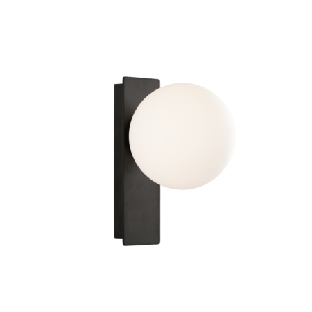 8W LED sieninis šviestuvas KIN, juodos/baltos sp., 2700K, dimeriuojamas, A8169191NDP