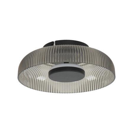 8W LED sieninis šviestuvas PASSO, pilkos/juodos sp., 3000K