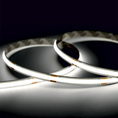 8W/m LED COB juosta, 24V, 320LEDs/m, 2700K, IP20, 5m ritė, LS53