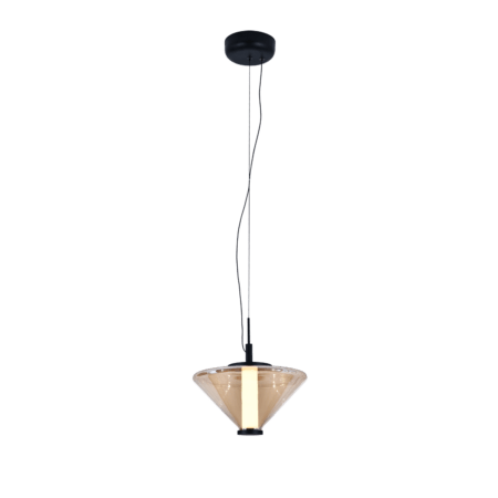 9,5W LED pakabinamas šviestuvas YARA, gintaro sp., 2700K, C4012090AB