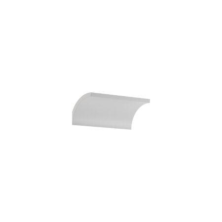 9,5W LED sieninis šviestuvas VELAS, matinės baltos sp., 3000K, 01-3706