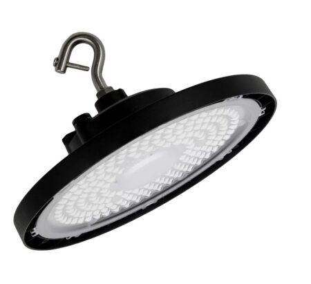 95W LED UFO šviestuvas HIGH BAY V, juodas, 6500K, 90°