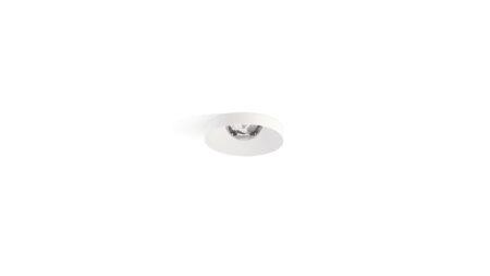 9W įleidžiamas šviestuvas PUCK RECESSED, baltas, 3000K, 45°, dimeriuojamas, su maitinimo šaltiniu