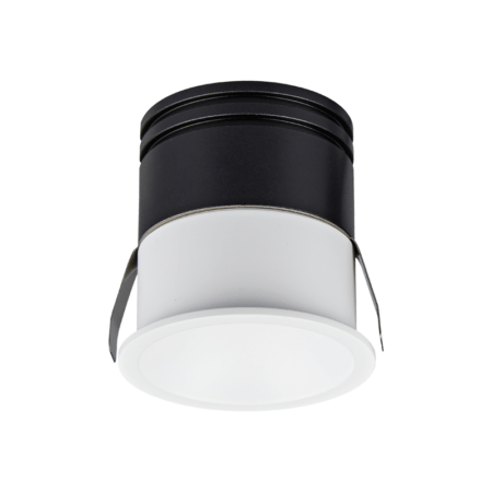 9W LED įleidžiamas šviestuvas, matinės baltos sp., 3000K, IP54, S350