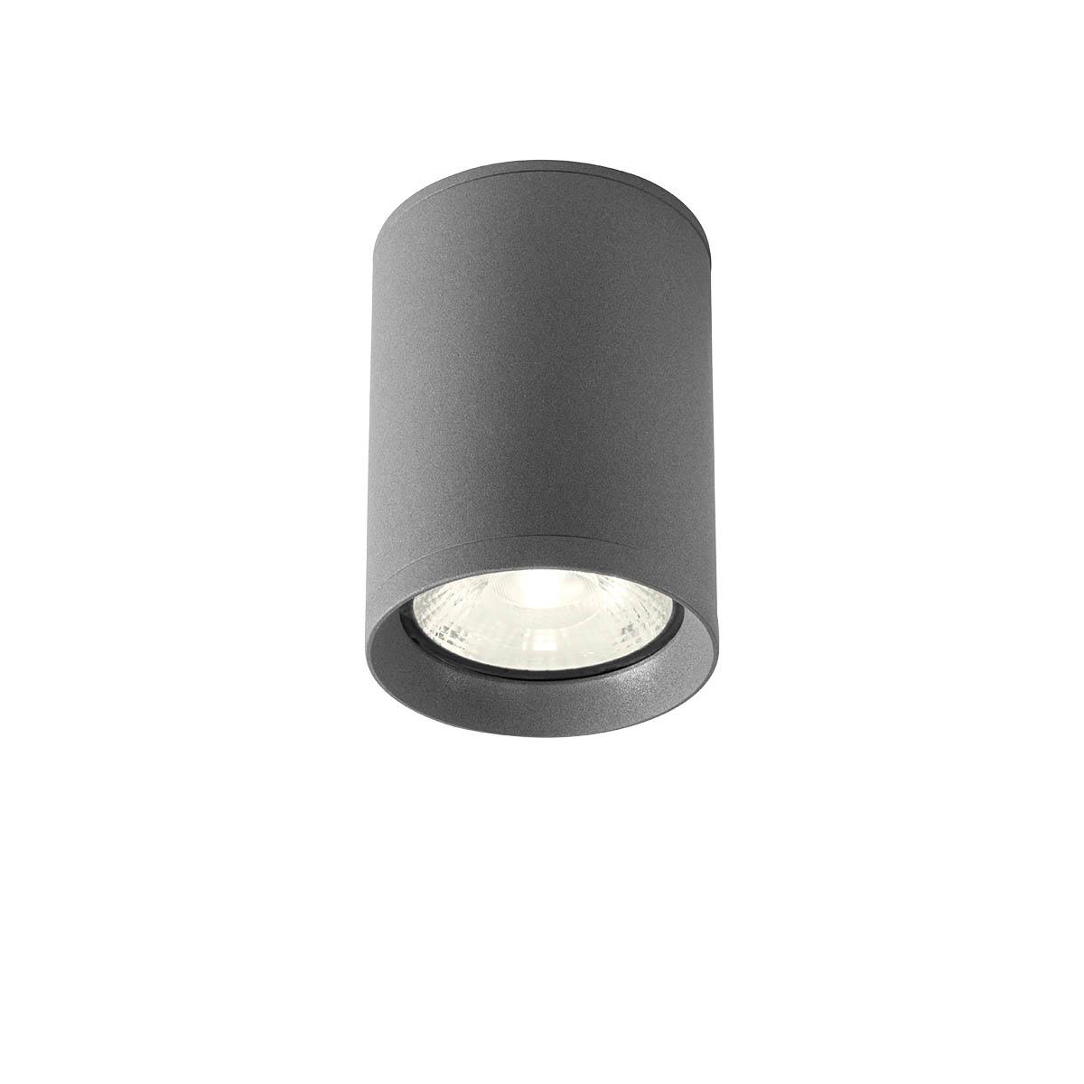 9W LED paviršinis lauko šviestuvas XILO, tamsiai pilkas, 4000K, IP54, 90342