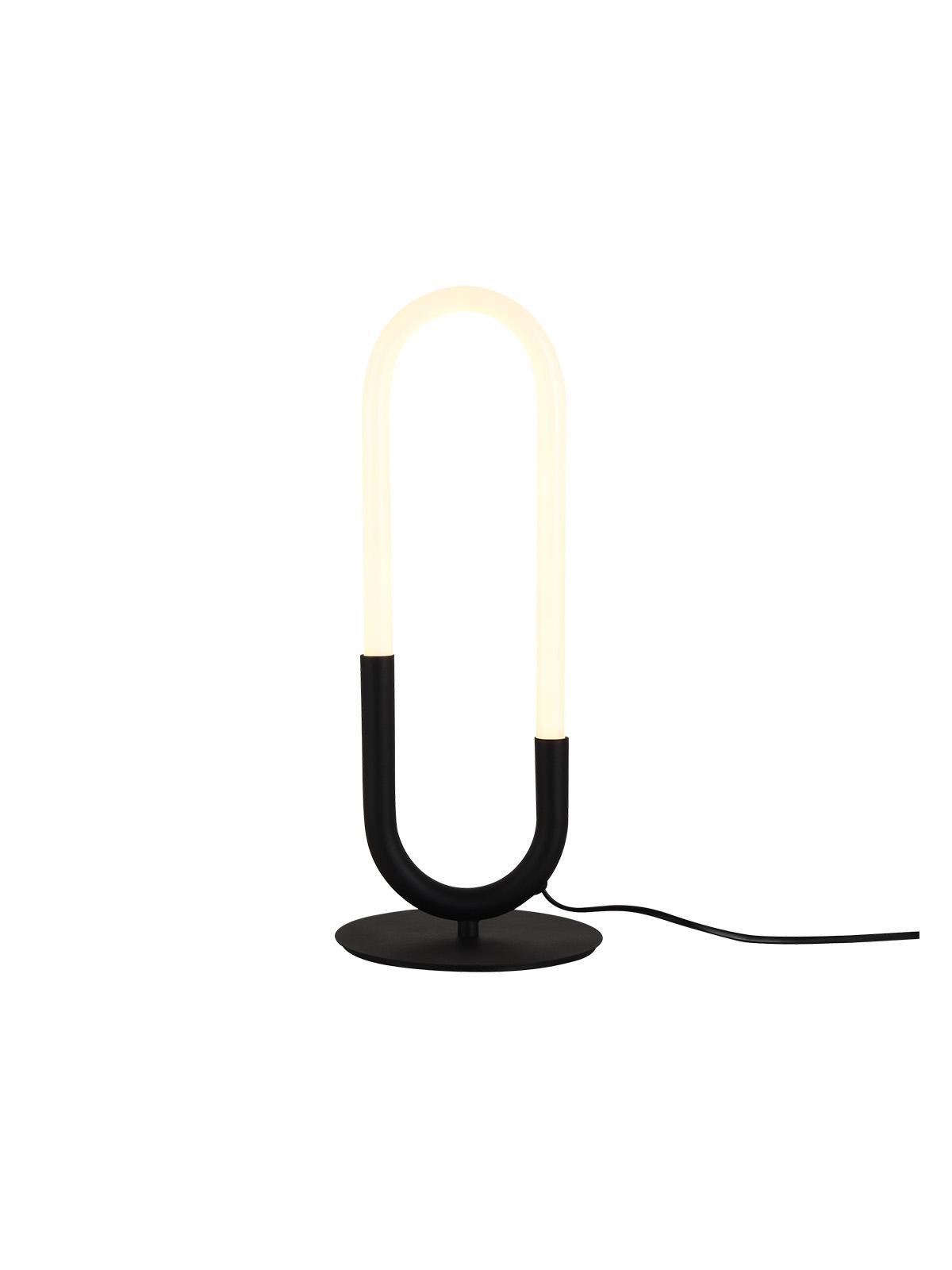 9W LED stalo šviestuvas LATIUM, juodas, 3000K - Image 2