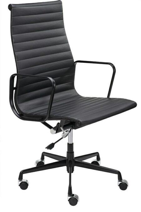 Biuro kėdė AERON PRESTIGE PLUS, juoda, pagaminta iš natūralios odos