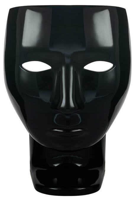 Fotelis NEMO FACE CHAIR, juodas, plastikinis