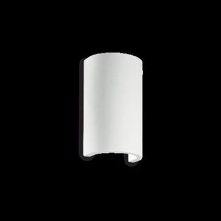 Sieninis šviestuvas, 1 lemputės FLASH GESSO, G9, baltas, 214696