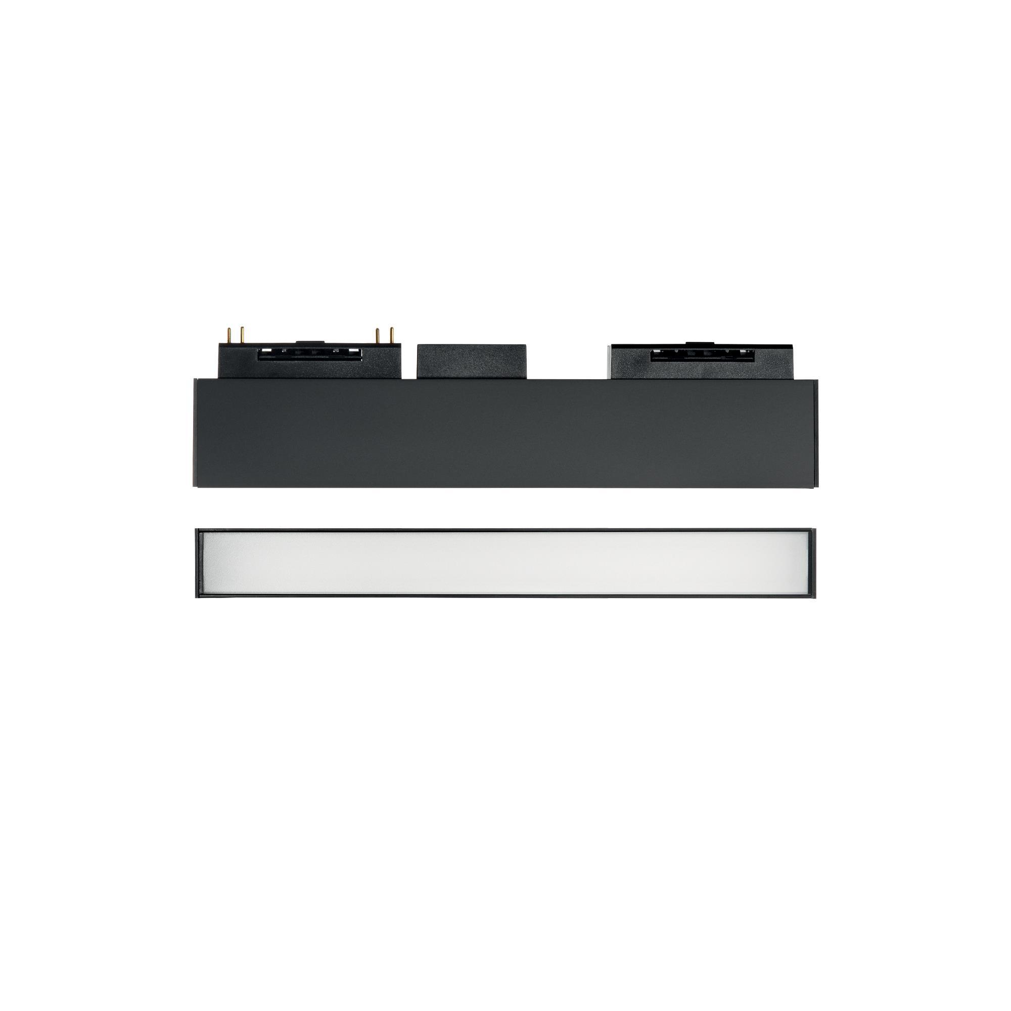 13W linijinės sistemos modulis WIDE ARCA, 3000K, juodas, 222943