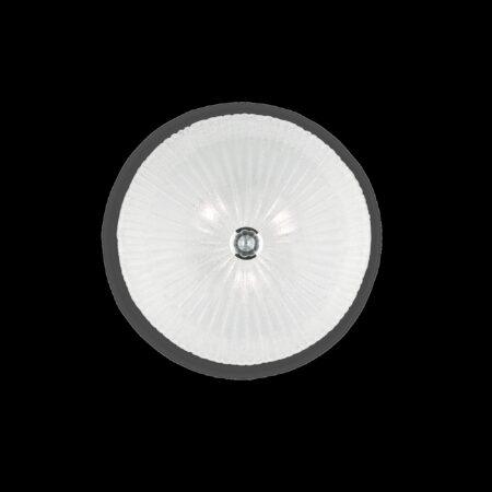 Paviršinis šviestuvas, 3 lempučių SHELL, E27, skaidrus, 008608