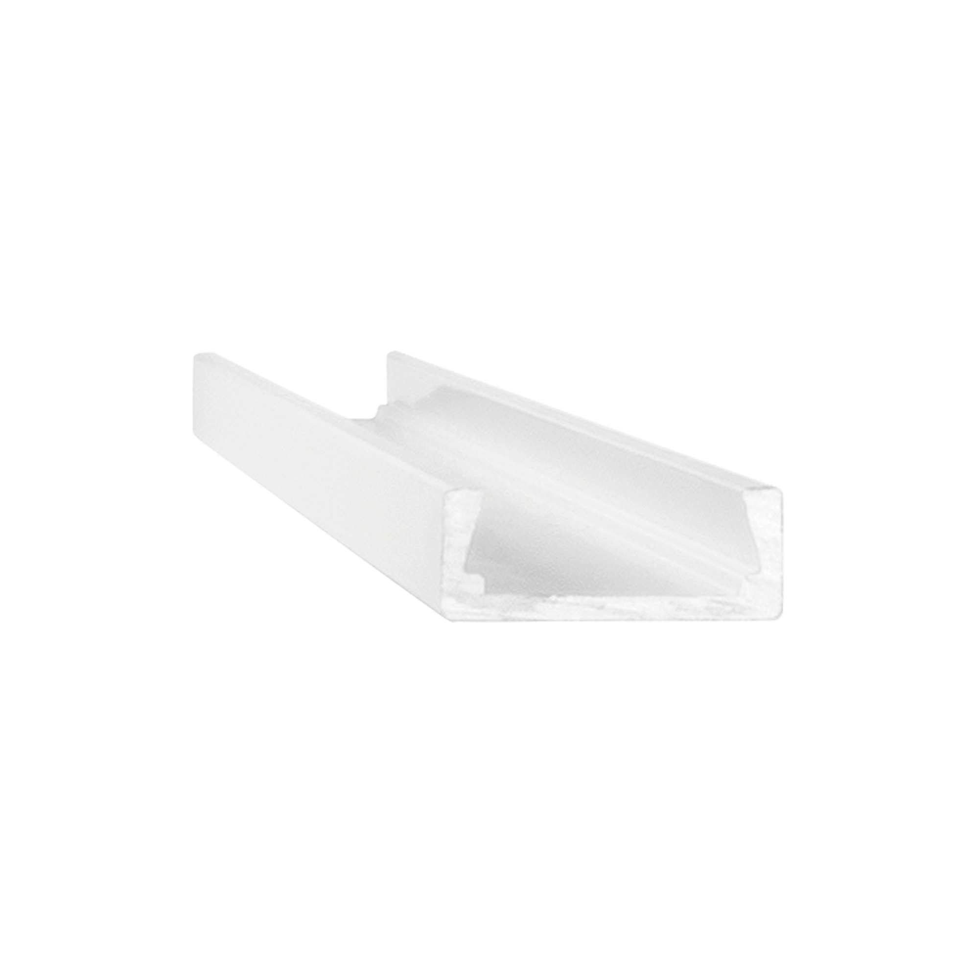 Paviršinis profilis SLOT, 11 x 3000 mm, aliuminio spalvos, su dangteliu ir užbaigimais, 204581