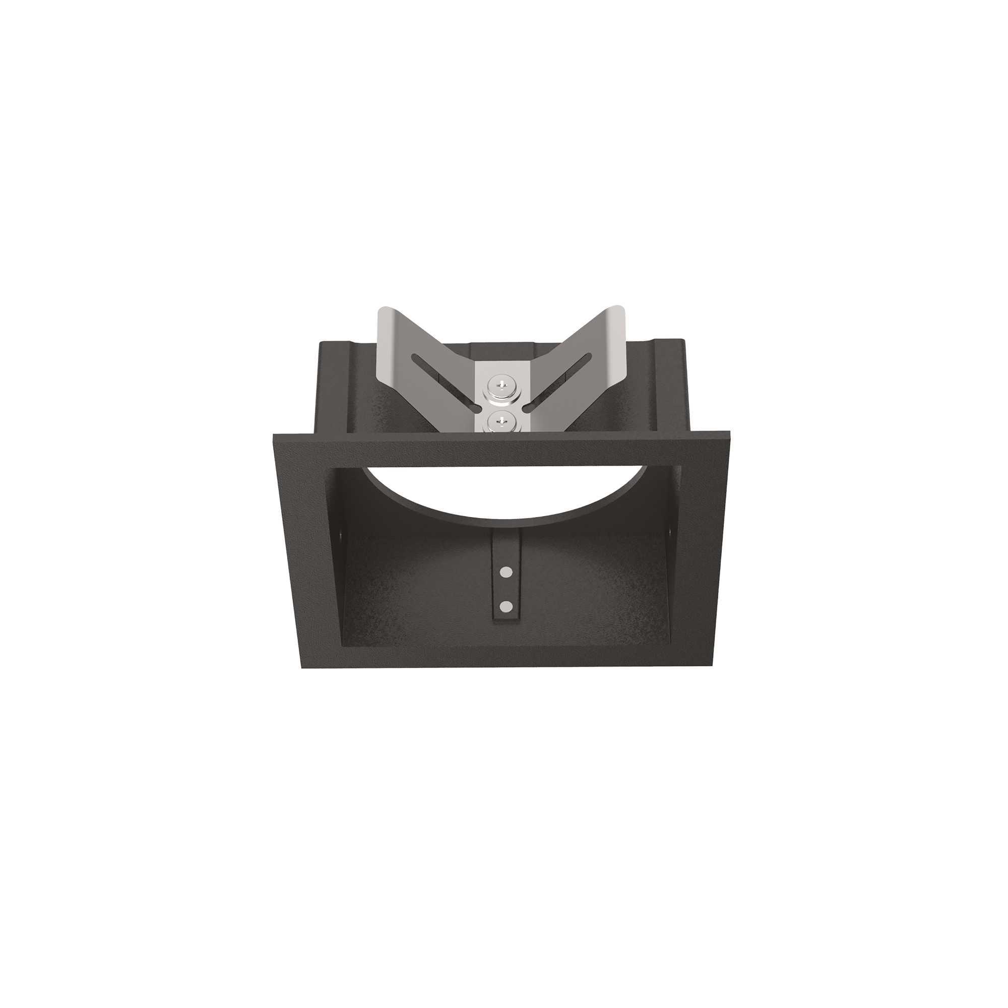 Įleidžiamo šviestuvo rėmelis BENTO, juodas, 287904