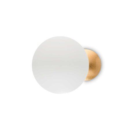 11W LED sieninis šviestuvas ECHO, aukso sp., 3000K, 259048