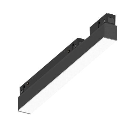 7W linijinis šviestuvas į magnetines sistemas EGO, juodas, 3000K, 257709