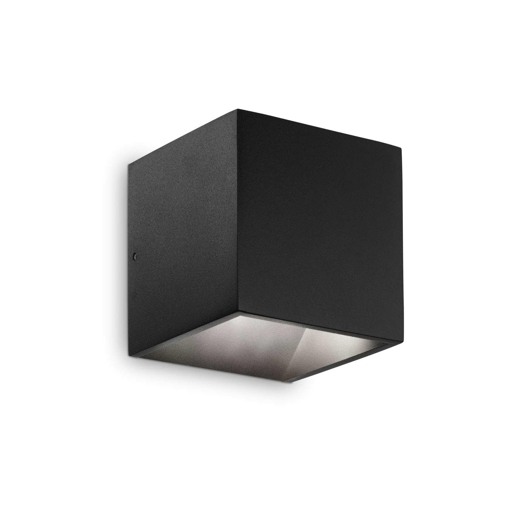 8,5W paviršinis lauko šviestuvas RUBIK, juodas, 3000K, 269320