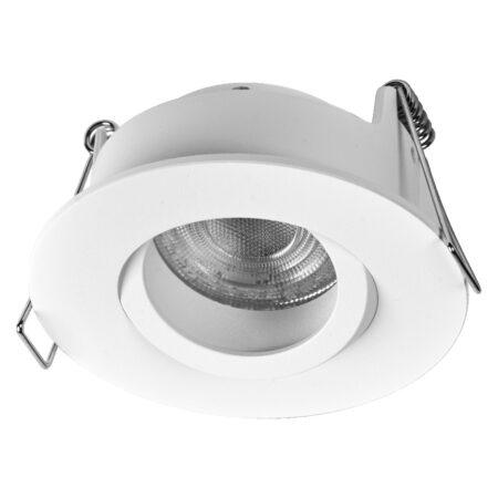 Įleidžiamas šviestuvas SPOT, GU10, baltas, IP65, su 4,5W 2700K LED lempute, 3vnt. rinkinys