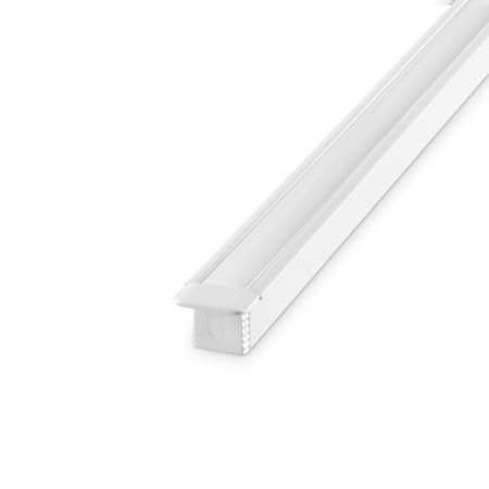LED įleidžiamas profilis SLOT, baltas, 3m, 346229