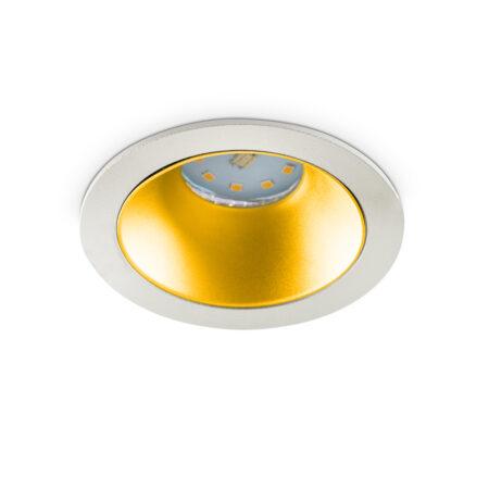 LED įleidžiamas šviestuvas SIENA, aukso sp., be cokolio