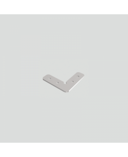 LED kampinio profilio L formos sujungimas, metalo sp., 20326-CC