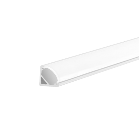 LED kampinis profilis SLOT, baltas, 2m, 346298