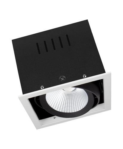 Įleidžiamas šviestuvas MULTI 1x30W 4000K FL WT/BK - Image 3