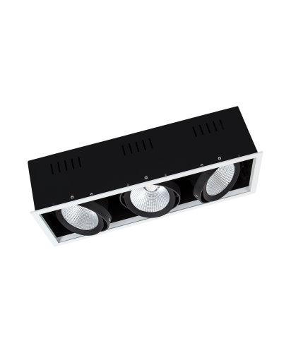 Įleidžiamas šviestuvas MULTI 3x30W 4000K FL WT/BK - Image 3